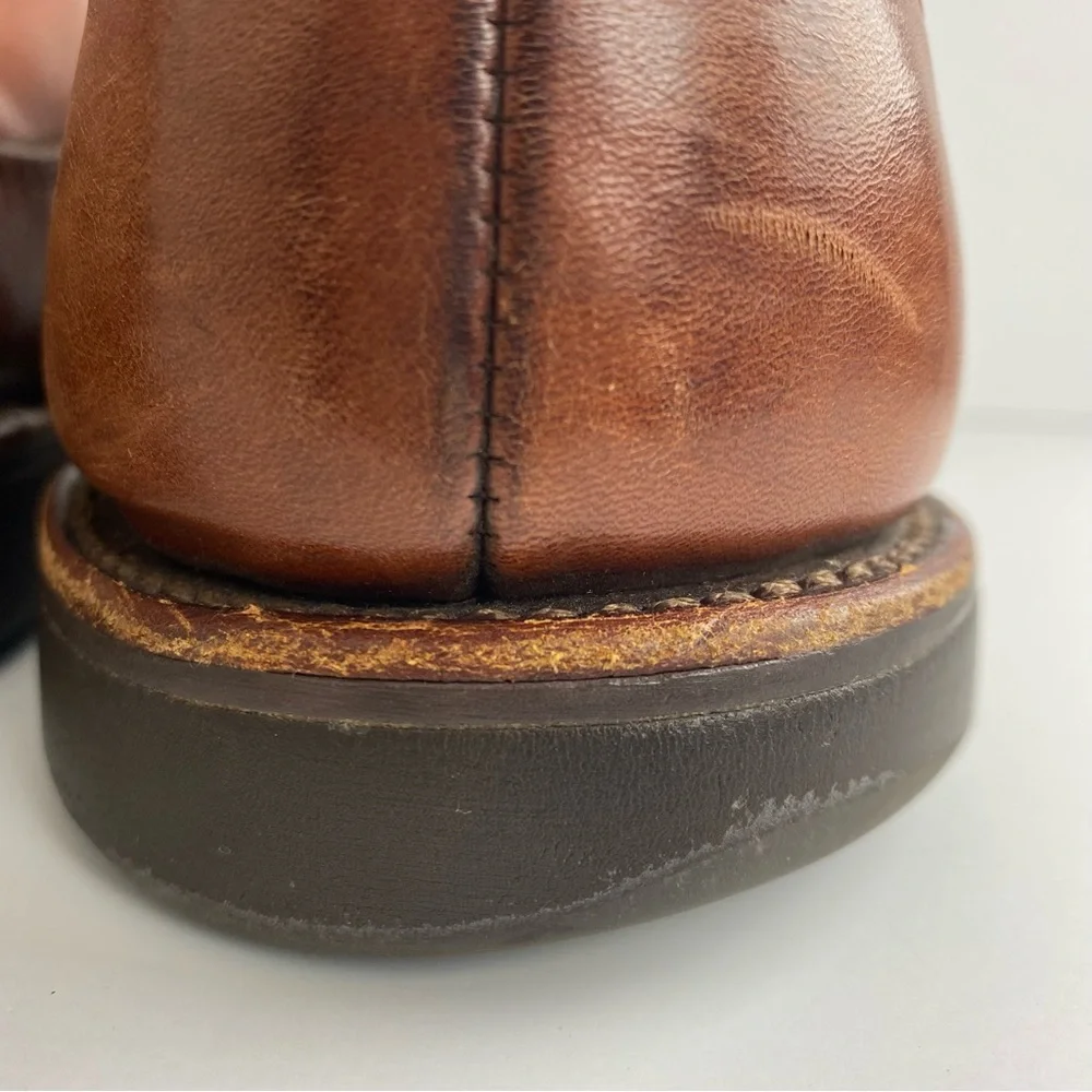 Allen Edmonds‎ Shoes 11 B Mens Brown Stockbridge Split Toe Leather Oxford